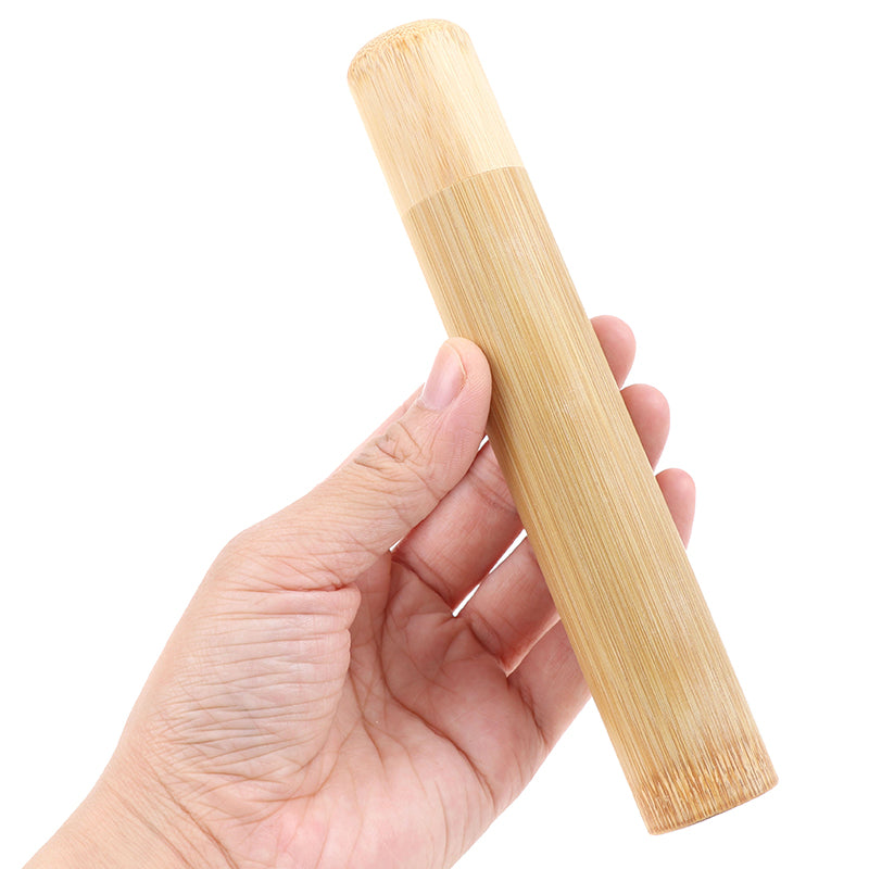 bamboo toothbrush case