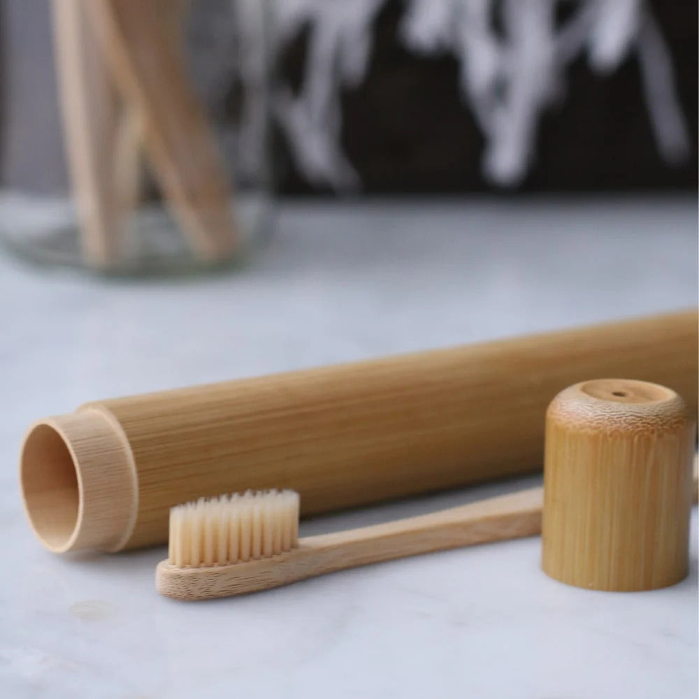 bamboo toothbrush case